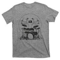 Drummer Playing Rock Band Illustration T-Shirt