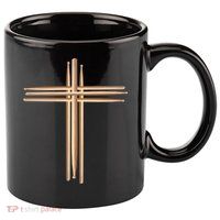 Drumsticks Cross 11oz C Handle Ceramic Mug