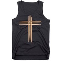 Drumsticks Cross Tank Top