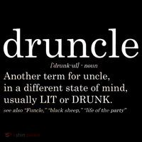 Druncle Another Term For Uncle Usually Lit City Backpack