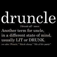 Druncle Another Term For Uncle Usually Lit Impact Tech Backpack