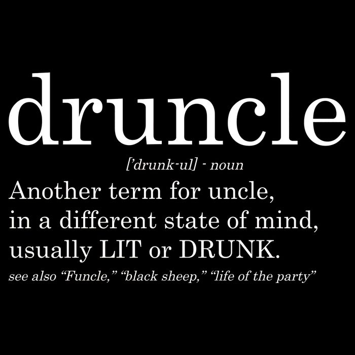 Druncle Another Term For Uncle Usually Lit Impact Tech Backpack