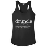 Druncle Another Term For Uncle Usually Lit Ladies PosiCharge Competitor Racerback Tank