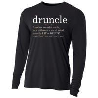 Druncle Another Term For Uncle Usually Lit Cooling Performance Long Sleeve Crew