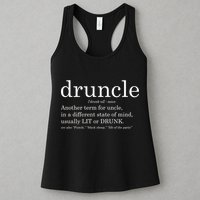 Druncle Another Term For Uncle Usually Lit Womens Tank Top