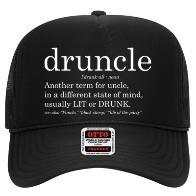 Druncle Another Term For Uncle Usually Lit Trucker Hat