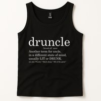 Druncle Another Term For Uncle Usually Lit Tank Top