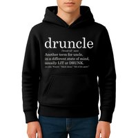 Druncle Another Term For Uncle Usually Lit Kids Hoodie