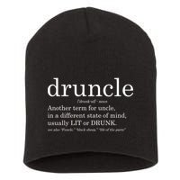 Druncle Another Term For Uncle Usually Lit Short Acrylic Beanie