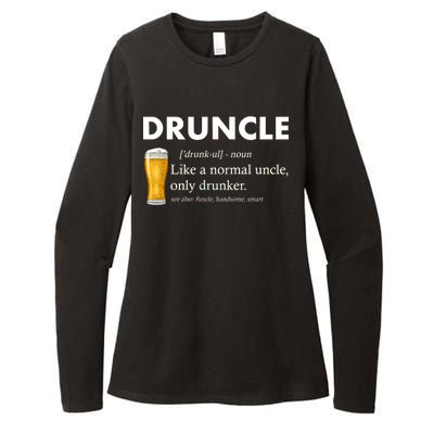 Druncle Funny Uncle Definition See Also Funcle Womens CVC Long Sleeve Shirt