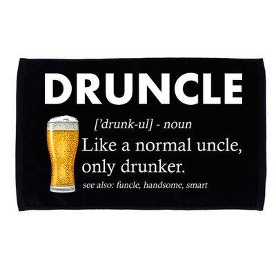 Druncle Funny Uncle Definition See Also Funcle Microfiber Hand Towel