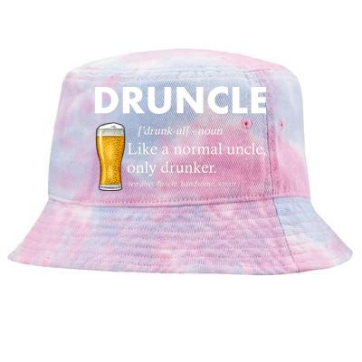 Druncle Funny Uncle Definition See Also Funcle Tie-Dyed Bucket Hat