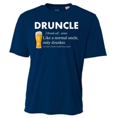 Druncle Funny Uncle Definition See Also Funcle Cooling Performance Crew T-Shirt