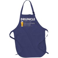 Druncle Funny Uncle Definition See Also Funcle Full-Length Apron With Pockets