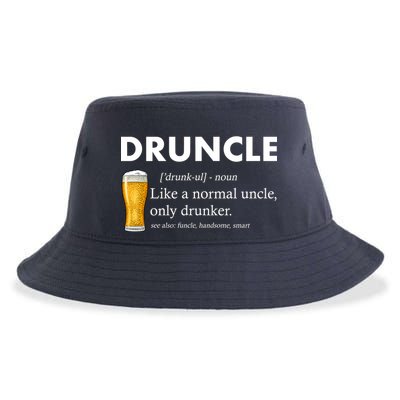 Druncle Funny Uncle Definition See Also Funcle Sustainable Bucket Hat