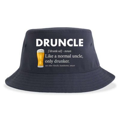 Druncle Funny Uncle Definition See Also Funcle Sustainable Bucket Hat