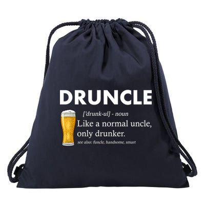 Druncle Funny Uncle Definition See Also Funcle Drawstring Bag