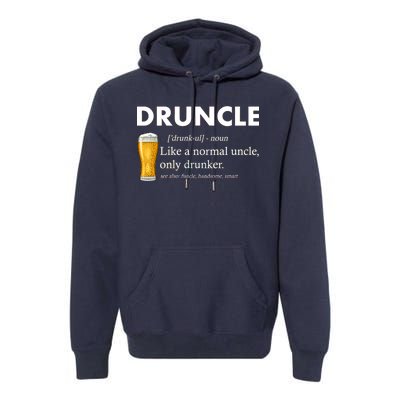 Druncle Funny Uncle Definition See Also Funcle Premium Hoodie