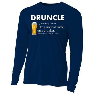 Druncle Funny Uncle Definition See Also Funcle Cooling Performance Long Sleeve Crew