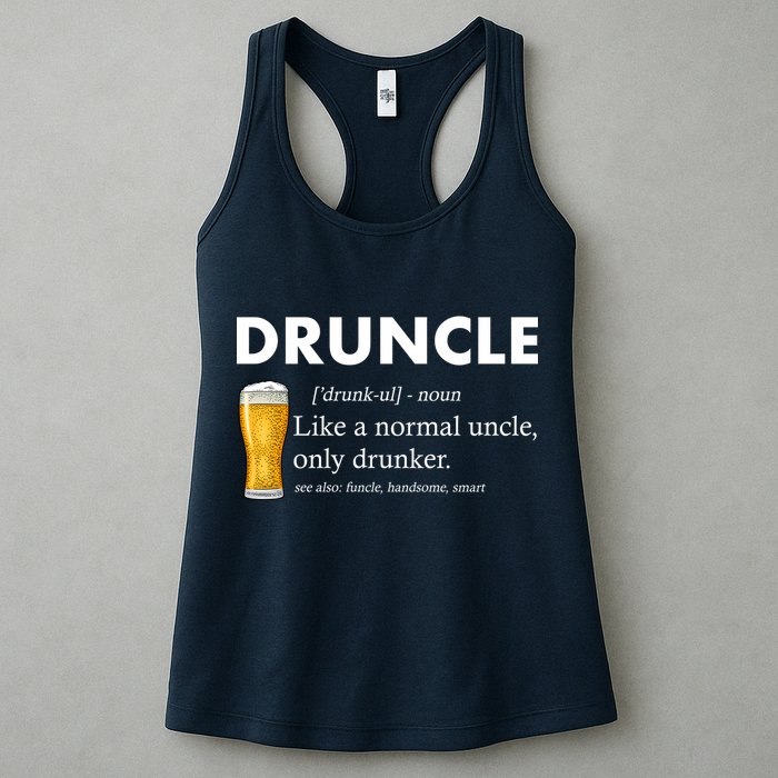 Druncle Funny Uncle Definition See Also Funcle Womens Tank Top