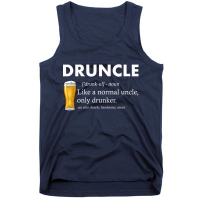 Druncle Funny Uncle Definition See Also Funcle Tank Top