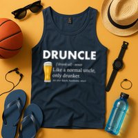 Druncle Funny Uncle Definition See Also Funcle Tank Top