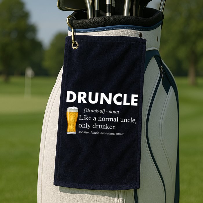 Druncle Funny Uncle Definition See Also Funcle Golf Towel