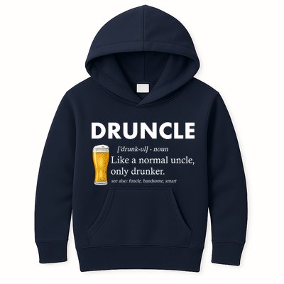 Druncle Funny Uncle Definition See Also Funcle Kids Hoodie