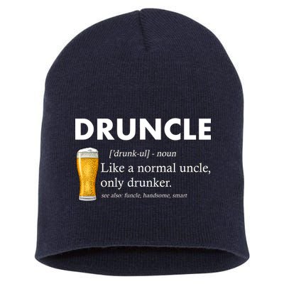 Druncle Funny Uncle Definition See Also Funcle Short Acrylic Beanie