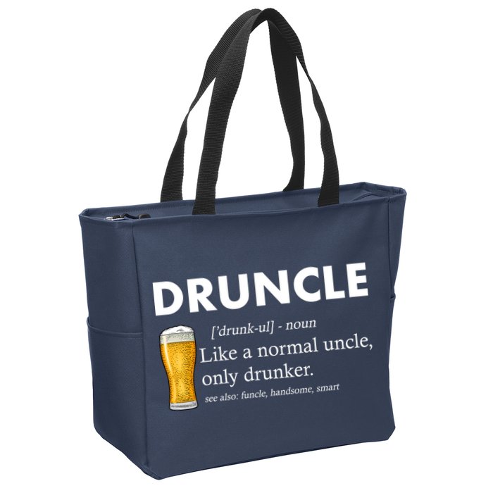 Druncle Funny Uncle Definition See Also Funcle Zip Tote Bag