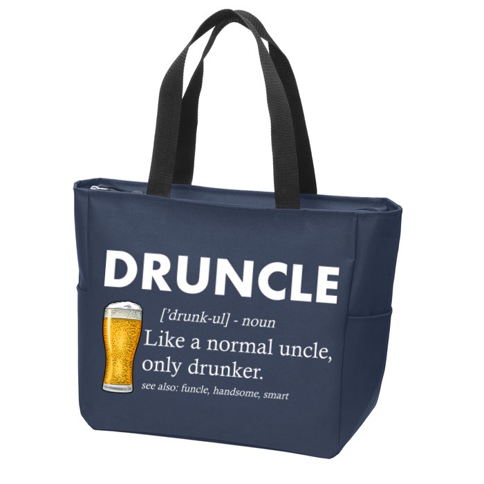 Druncle Funny Uncle Definition See Also Funcle Zip Tote Bag