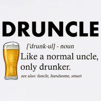 Druncle Funny Uncle Definition See Also Funcle Garment-Dyed Sweatshirt