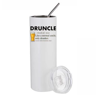 Druncle Funny Uncle Definition See Also Funcle Stainless Steel Tumbler