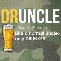 Druncle Like a Normal Uncle Only Drunker Legacy Tie Dye Trucker Hat