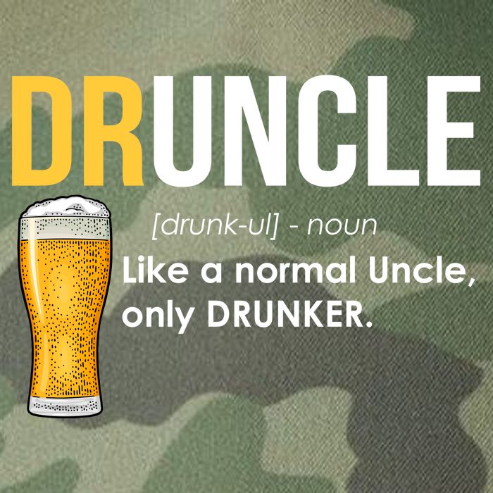 Druncle Like a Normal Uncle Only Drunker Legacy Tie Dye Trucker Hat