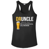 Druncle Like a Normal Uncle Only Drunker Ladies PosiCharge Competitor Racerback Tank