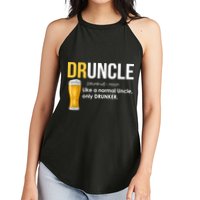 Druncle Like a Normal Uncle Only Drunker Women's Perfect Tri Rocker Tank