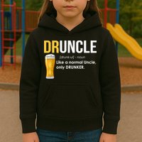 Druncle Like a Normal Uncle Only Drunker Kids Hoodie