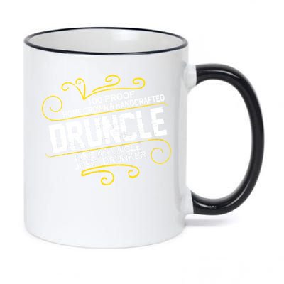 Druncle Like A Uncle Just Drunker 11oz Black Color Changing Mug