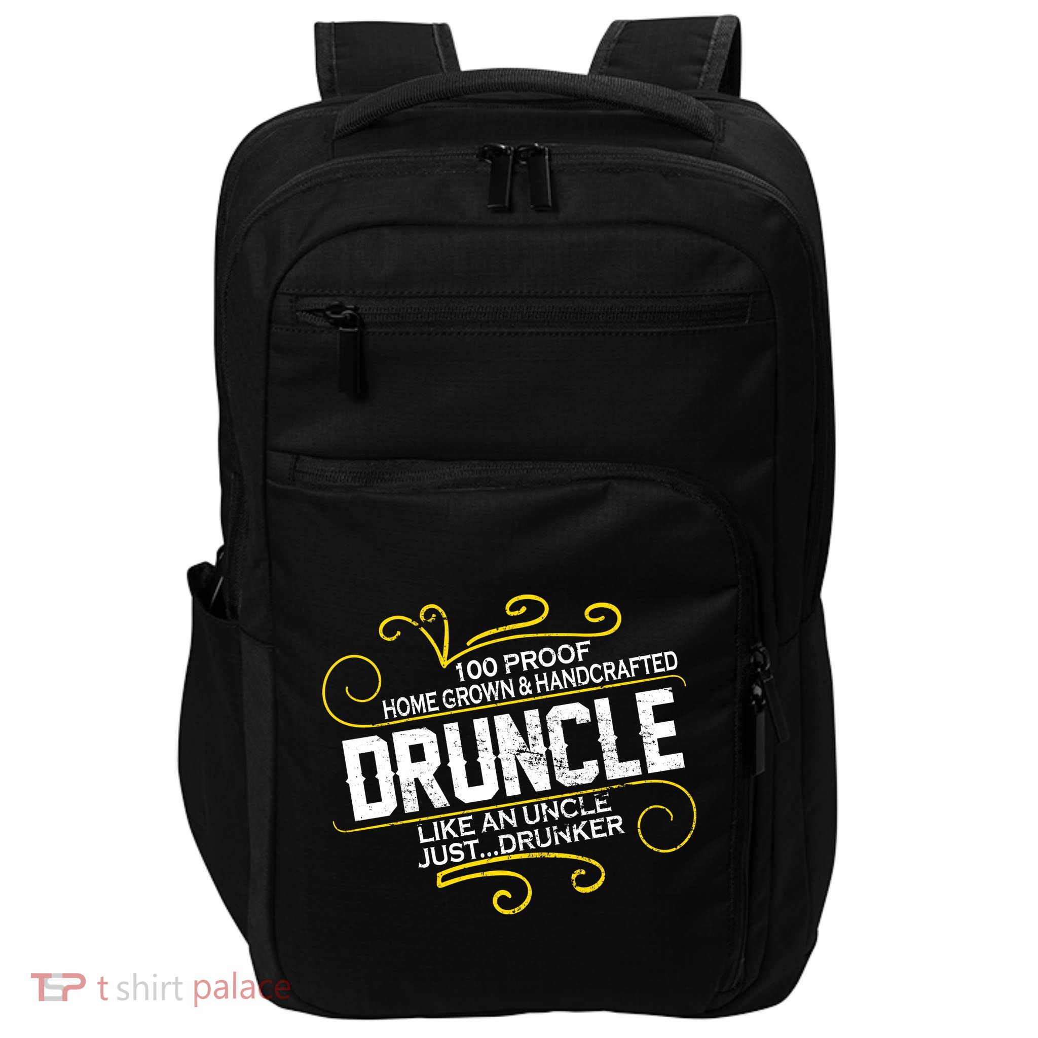 Druncle Like A Uncle Just Drunker Impact Tech Backpack