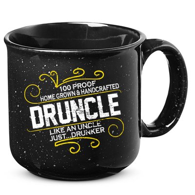 Druncle Like A Uncle Just Drunker 15oz Campfire Ceramic Mug