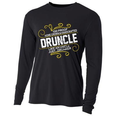 Druncle Like A Uncle Just Drunker Cooling Performance Long Sleeve Crew