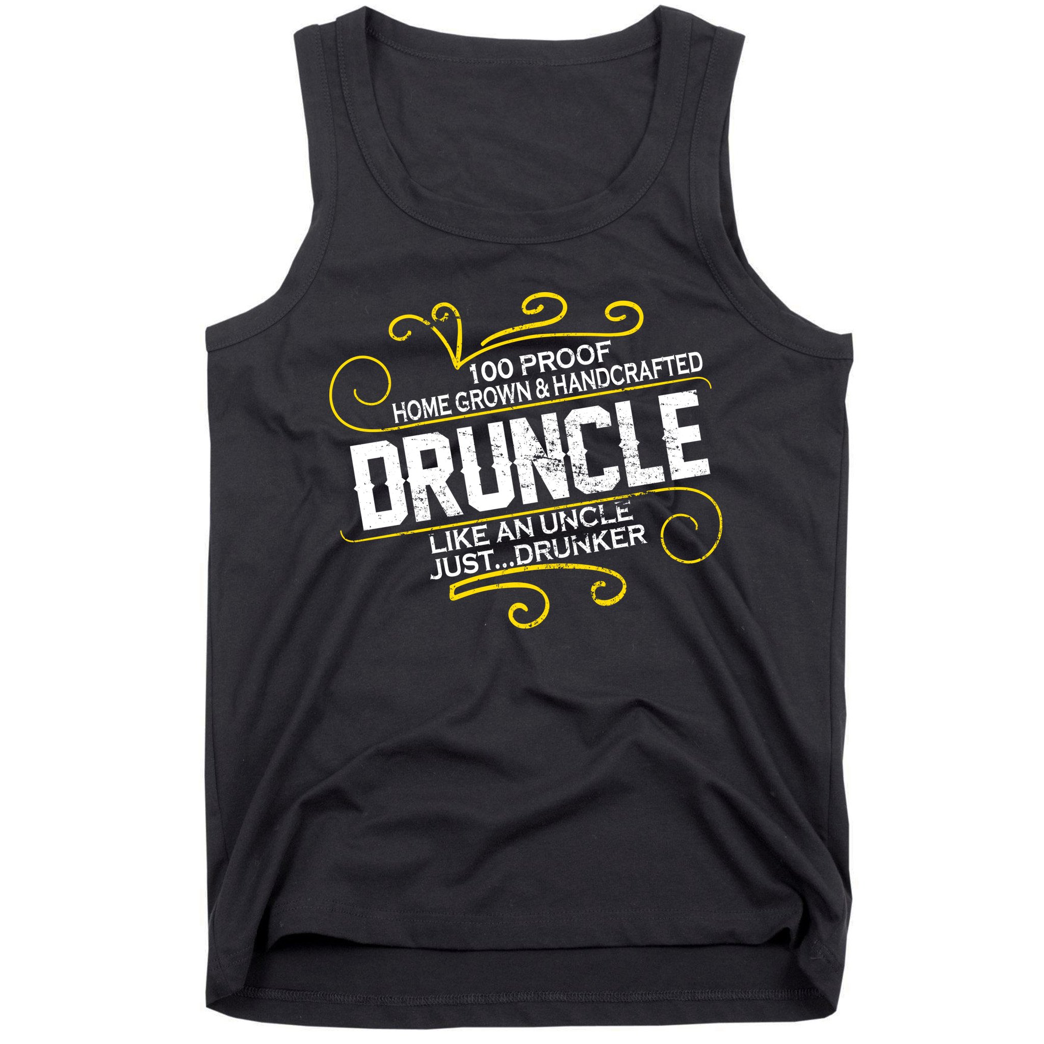 Druncle Like A Uncle Just Drunker Tank Top