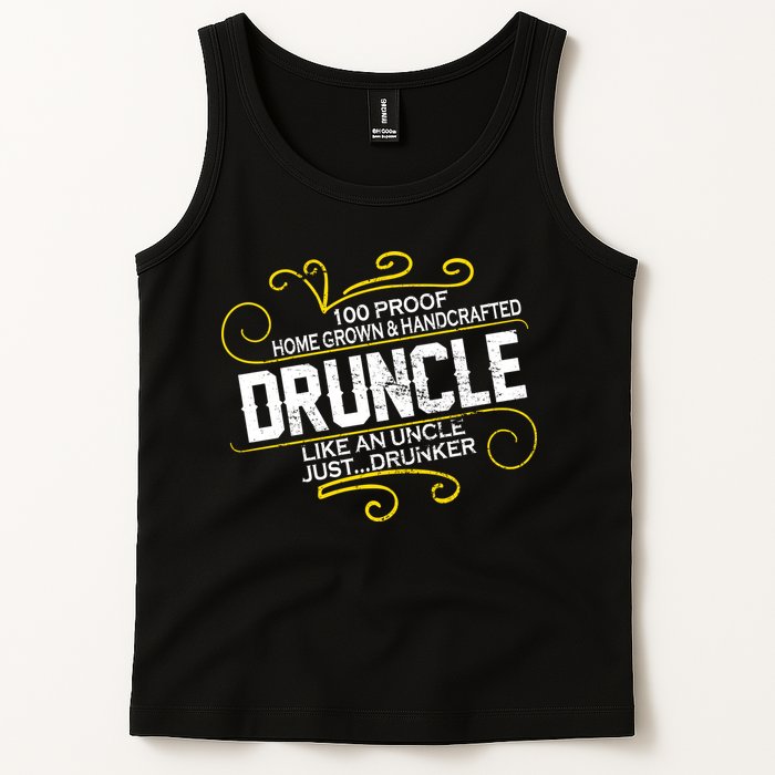 Druncle Like A Uncle Just Drunker Tank Top