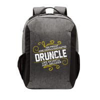 Druncle Like A Uncle Just Drunker Vector Backpack