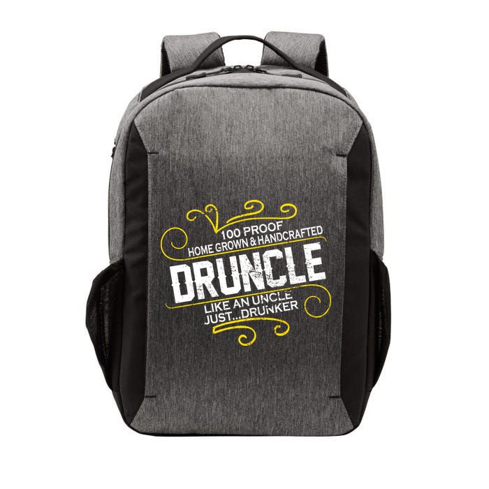 Druncle Like A Uncle Just Drunker Vector Backpack