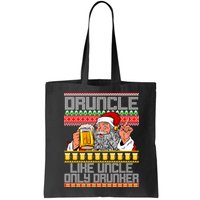 Druncle Like Uncle Only Drunker Ugly Christmas Bag