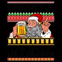 Druncle Like Uncle Only Drunker Ugly Christmas 16oz Travel Tumbler