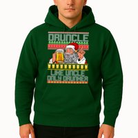 Druncle Like Uncle Only Drunker Ugly Christmas Hoodie