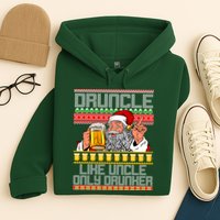 Druncle Like Uncle Only Drunker Ugly Christmas Hoodie